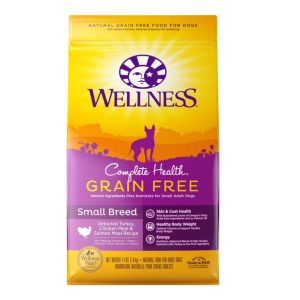 Wellness Complete Health Grain-Free Small Breed Dry Dog Food, 4 lb