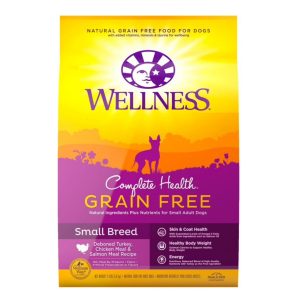 Wellness Complete Health Small Breed Turkey, Chicken & Salmon Dog Food, 11 lb