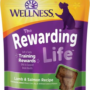 Wellness Rewarding Life Lamb & Salmon Soft Dog Treats, 6 oz