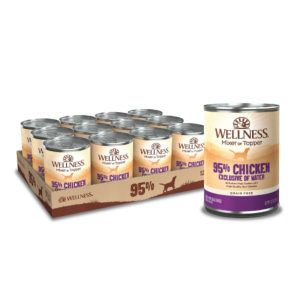 Wellness Complete Health 95% Chicken Wet Dog Food, 13.2 oz (Case of 12)