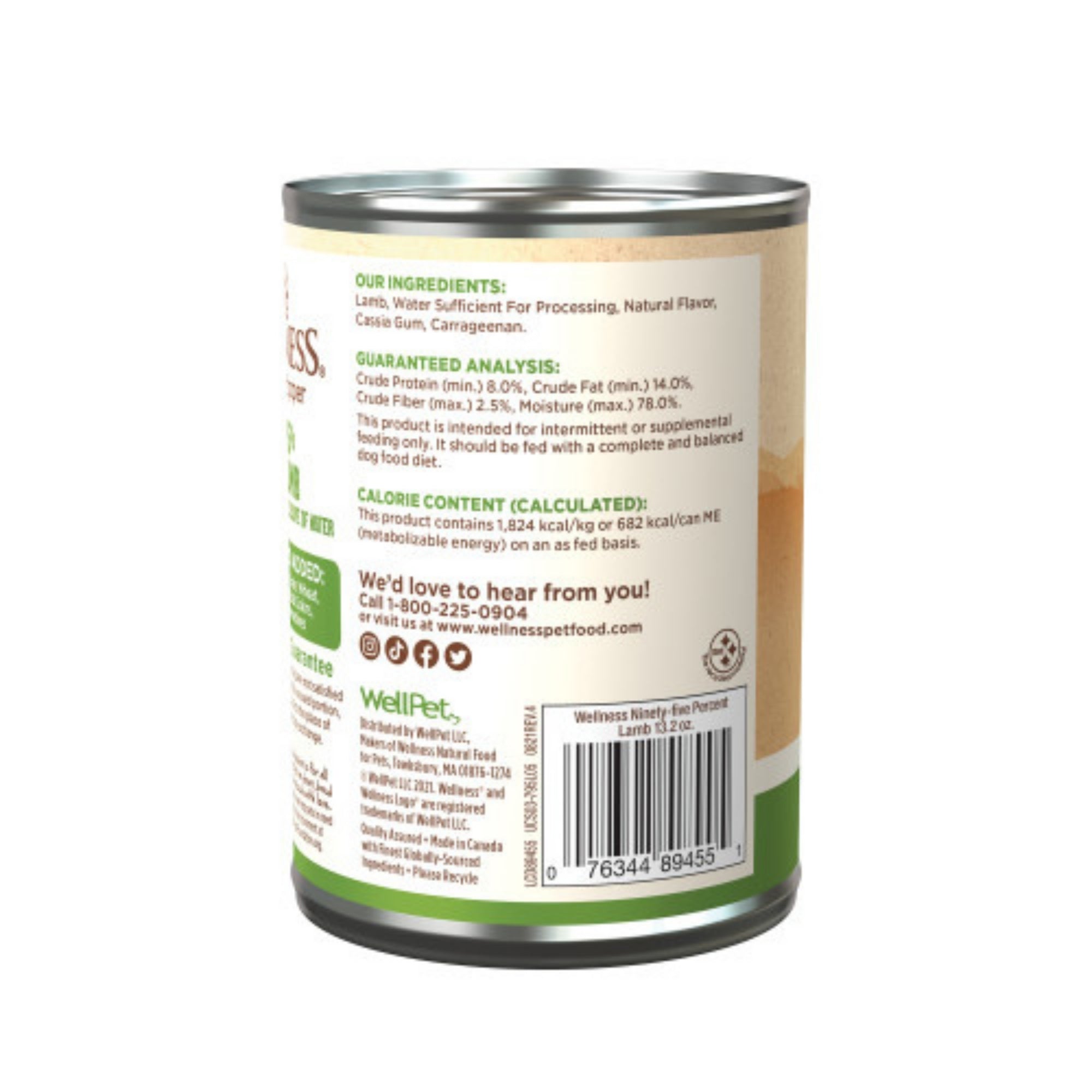 Wellness Complete Health 95% Lamb Wet Dog Food, 13.2 oz (Case of 12) - Image 3