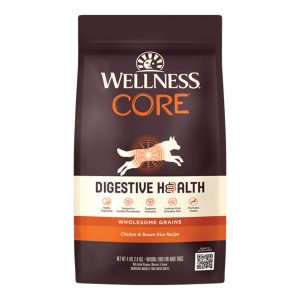 Wellness CORE Digestive Health Chicken Dry Dog Food, 4 lb