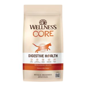 Wellness CORE Digestive Health Dry Cat Food, Chicken & Rice