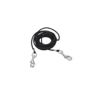 Coastal Poly Cat Tie Out Black