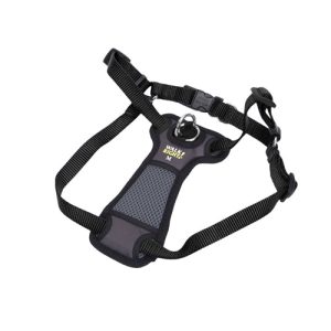 Coastal Walk Right! Front-Connect Padded Harness Black