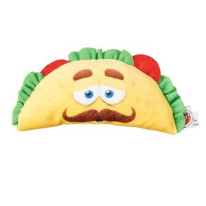 Spot Fun Food Dog Toy Taco 6 in
