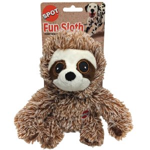 Spot Fun Sloth Plush Dog Toy Assorted