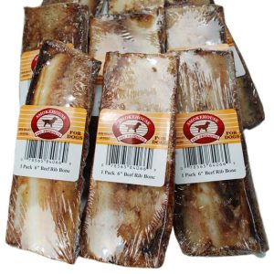 Smokehouse Rib Bones Display Box Dog Treats