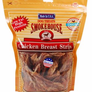 Smokehouse USA Made Chicken Strips Dog Treats, 16 oz