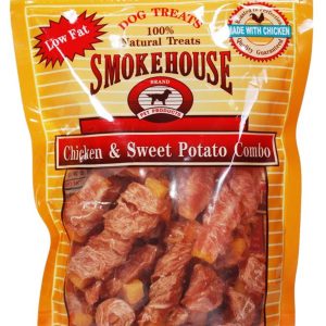 Smokehouse Sweet Potato Stick Wrapped with Chicken Dog Treats, 16 oz