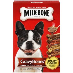 Milk-Bone GravyBones, Small/Medium Dog Treats, 19 oz