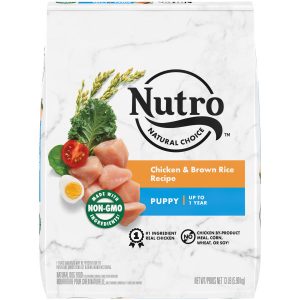 Nutro Natural Choice Puppy Chicken & Brown Rice Dry Dog Food, 13 lb