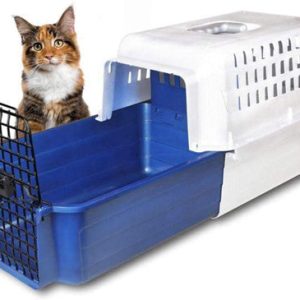 Van Ness Plastics Calm Carrier w/E-Z Load Sliding Drawer 20 lb