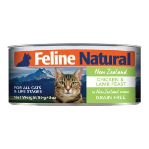 Feline Natural Canned, Chicken & Lamb Feast, 3 oz (Case of 24)