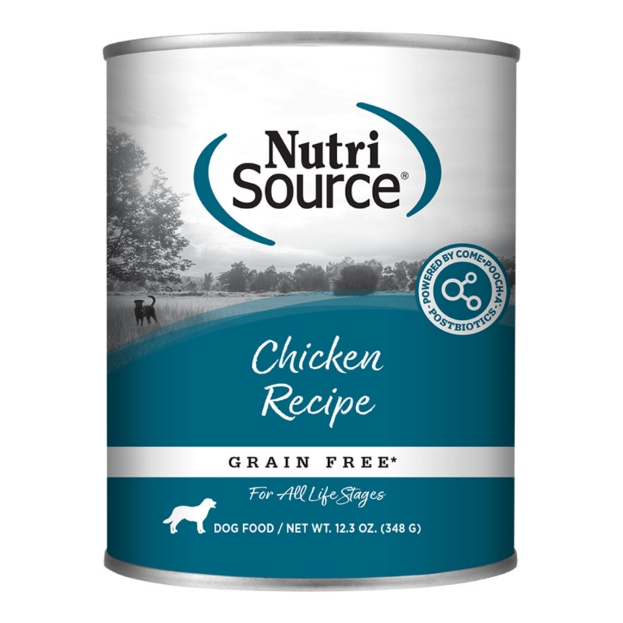 NutriSource Grain-Free Chicken Canned Dog Food, 12.3 oz (Case of 12)