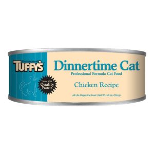 Tuffy's Professional Dinnertime Wet Cat Food, Chicken, 5.5 oz (Case of 24)