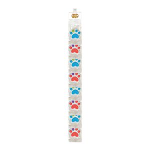 Bosco & Roxy's Pink & Blue Paw Cookies Clip Strip Dog Treats, 12 Count