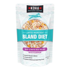 KOHA Bland Diet Beef & Rice Wet Dog Food, 12.5 oz (Case of 6)