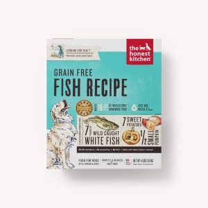 The Honest Kitchen Zeal Grain-Free Fish Dehydrated Dog Food, 4 lb