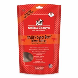 Stella & Chewy's Freeze-Dried Raw Super Beef Dinner Patties for Dogs
