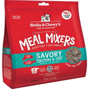 Stella & Chewy's Freeze-Dried Raw Salmon & Cod Meal Mixers for Dogs