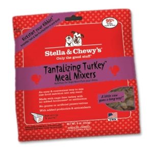 Stella & Chewy's Freeze-Dried Raw Turkey Meal Mixers for Dogs