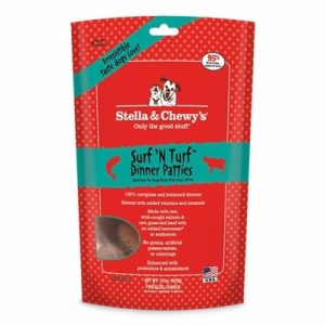 Stella & Chewy's Freeze-Dried Raw Surf & Turf Dinner Patties for Dogs
