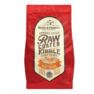 Stella & Chewy's Raw Coated Grass-Fed Beef Dry Dog Food