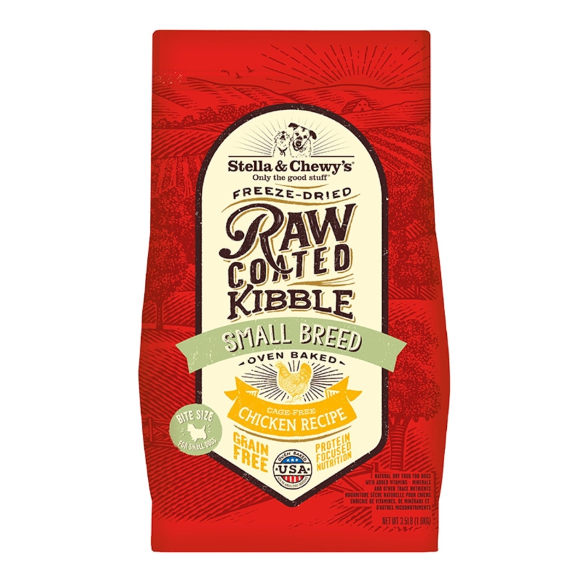 Stella & Chewy's Raw Coated Chicken Small Breed Dry Dog Food