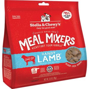 Stella & Chewy's Freeze-Dried Raw Dandy Lamb Meal Mixers for Dogs