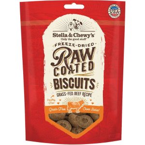 Stella & Chewy's Raw Coated Beef Dog Biscuits, 9 oz