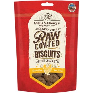 Stella & Chewy's Raw Coated Chicken Dog Biscuits, 9 oz