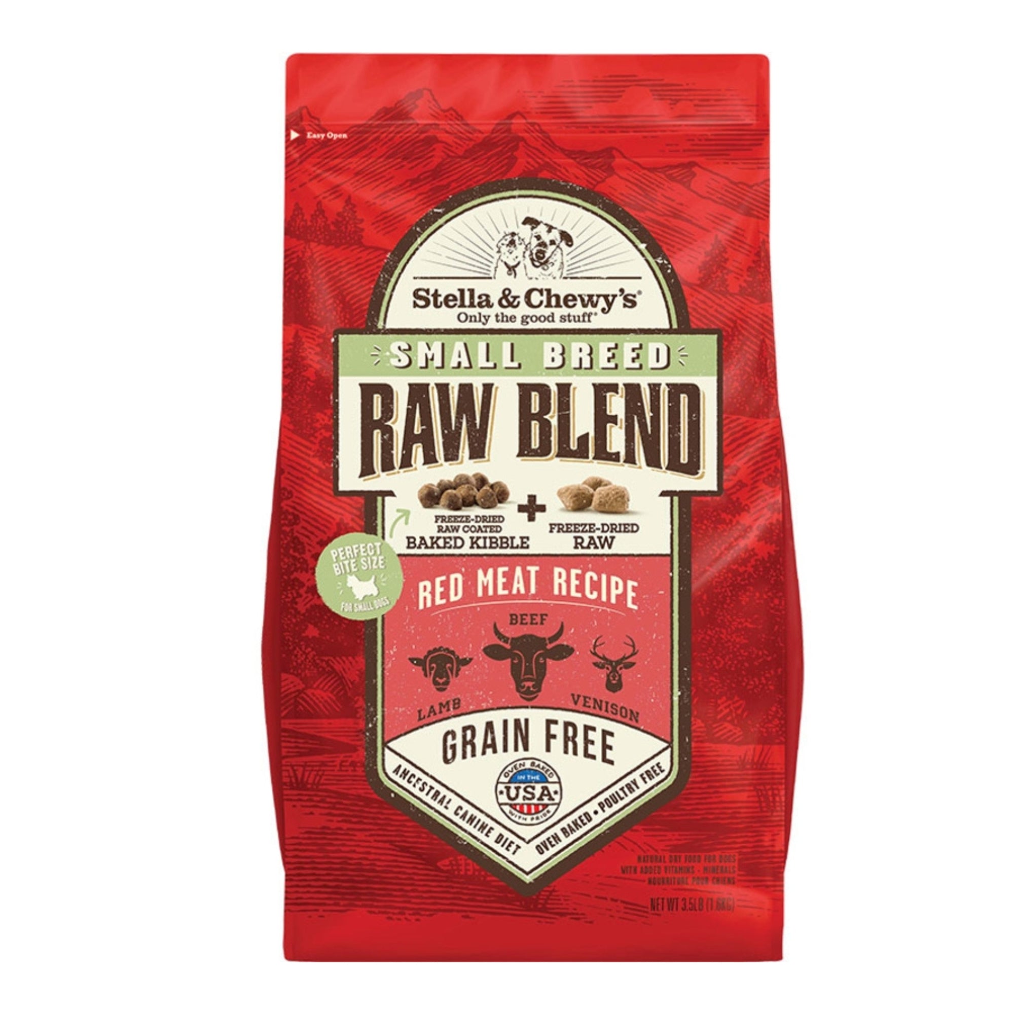 Stella & Chewy's Raw Blend Red Meat Small Breed Dry Dog Food