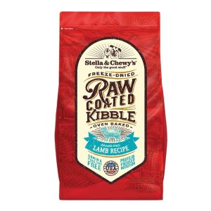 Stella & Chewy's Raw Coated Grass-Fed Lamb Dry Dog Food, 3.5 lb