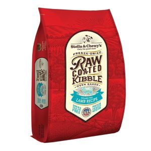 Stella & Chewy's Raw Coated Grass-Fed Lamb Dry Dog Food, 22 lb
