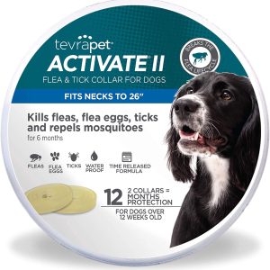 Vetality Protect Flea & Tick Collar Dogs 12 month 2pk
