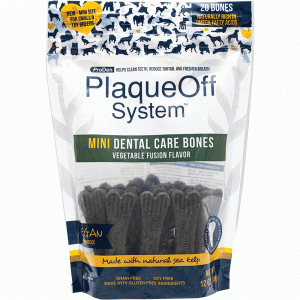 ProDen PlaqueOff Mini Dental Bones Vegetable Fusion , 12 oz