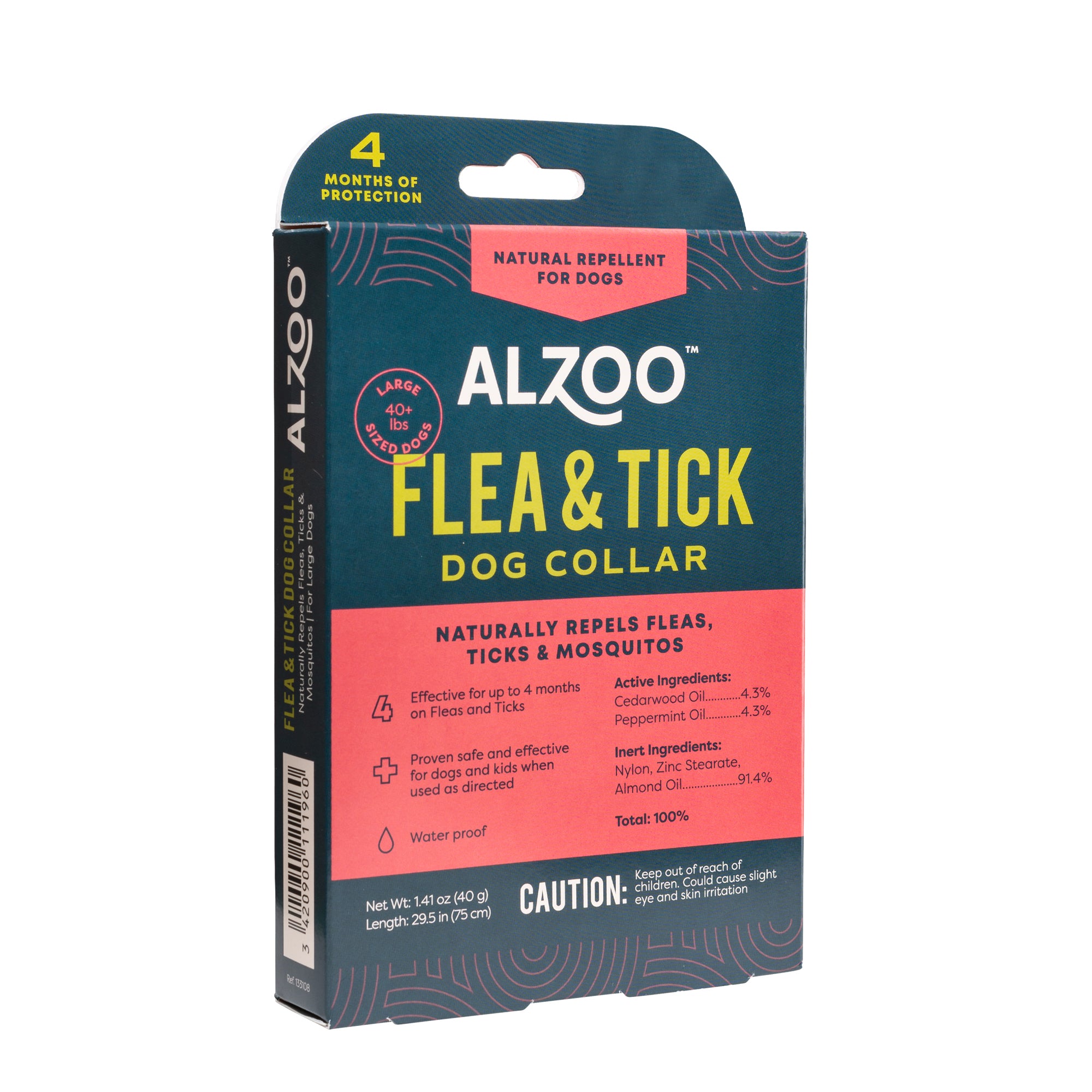 Alzoo Plant-Based Flea & Tick Collar Large Dog 29.5In. - Image 5