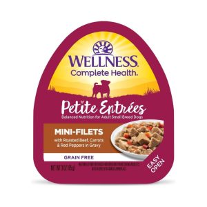 Wellness Petite Mini Fillet Roast Beef, Carrot & Red Pepper, 3 oz, 12 Pack