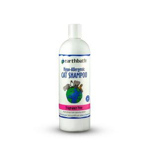 Earthbath Hypoallergenic Cat Shampoo Fragrance Free 16oz