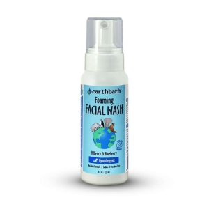 earthbath Foaming Facial Wash Bilberry and Blueberry 8oz