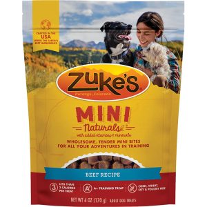 Zuke's Mini Naturals Beef Dog Treats