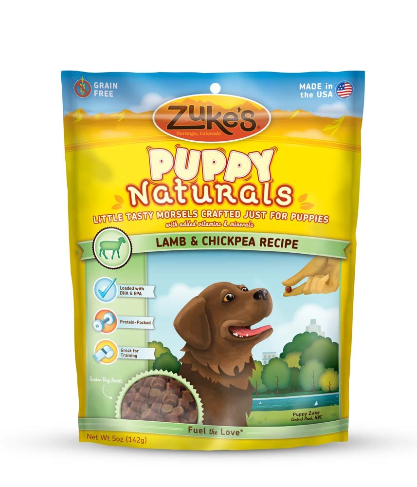 Zuke's Puppy Naturals Lamb & Chickpea Dog Treats, 5 oz - Image 2