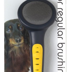 JW GripSoft Slicker Brush with Soft Pins Small
