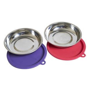 Messy Mutts Cat Bowl Lid 1.75 Cup Set 2 Pack