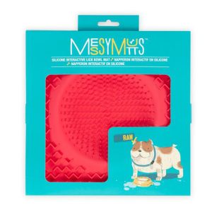 Messy Mutts Dog Therapeutic Lickin Bowl Watermelon