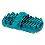Messy Mutts Dog Grooming Brush Dual Sided Blue - Image 2