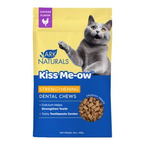 Ark Naturals Cat Dental Chews Kiss Me-Ow Strengthening Chicken