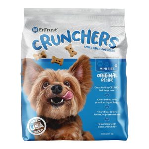 Blue Seal Entrust Crunchers Small Batch Dog Biscuits, Original