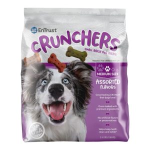 Blue Seal Entrust Crunchers Small Batch Dog Biscuits, Assorted